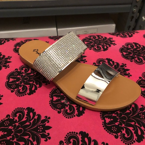 cheap bling sandals